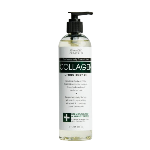 Advanced Clinicals Collagen Lifting Body Oil 355ml 1 Advanced Clinicals Collagen Lifting Body Oil 355ml