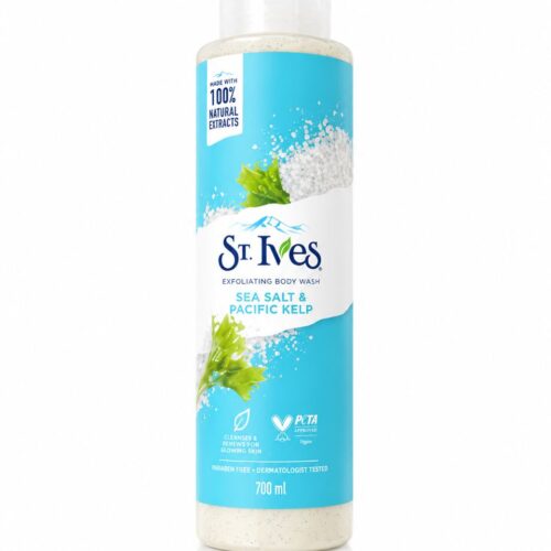 St. Ives Exfoliating Body Wash Sea Salt & Pacific Kelp 700ml