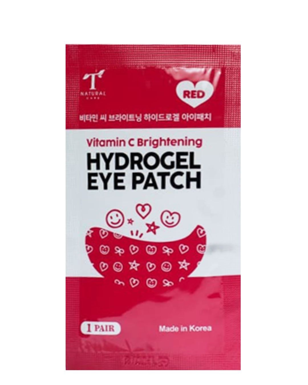 T-Natural Care Vitamin C Brightening Hydrogel Eye Patch - 1 Pair 2 T-Natural Care Vitamin C Brightening Hydrogel Eye Patch - 1 Pair - Image 2