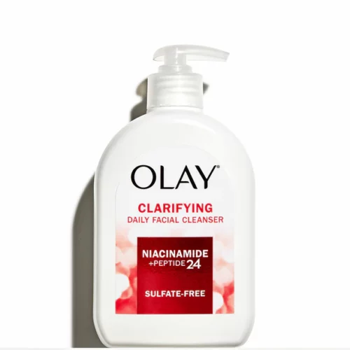 Olay Clarifying Daily Facial Cleanser (Niacinamide + Peptide24) 473ml/16fl oz