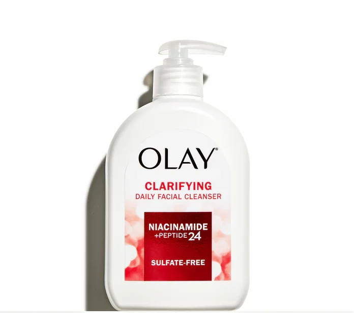 Olay Clarifying Daily Facial Cleanser (Niacinamide + Peptide24) 473ml/16fl oz 1 Olay Clarifying Daily Facial Cleanser (Niacinamide + Peptide24) 473ml/16fl oz