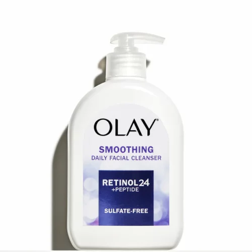 Olay Smoothing Daily Facial Cleanser (Retinol24 + Peptide) 473ml (16fl oz)