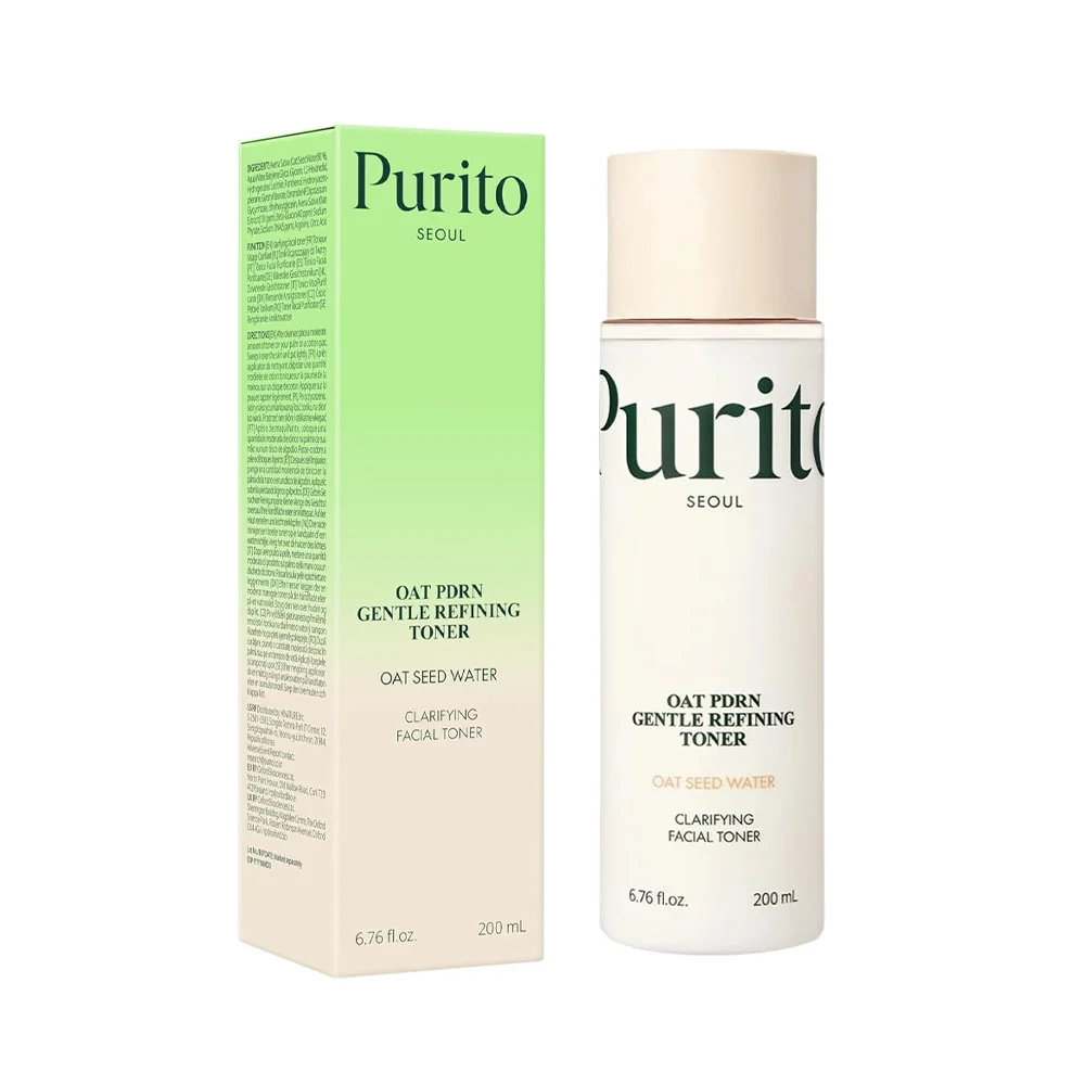 Purito SEOUL Oat PDRN Gentle Refining Toner 6.76fl / 200ml 1 Purito SEOUL Oat PDRN Gentle Refining Toner 6.76fl / 200ml